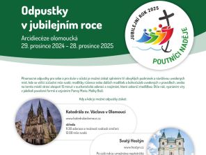 Obrázek k aktualitě Jubilejní svatá místa: Jak v olomoucké arcidiecézi získat odpustky během Svatého roku